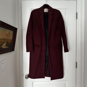 Everlane Single Breasted Tailored Coat